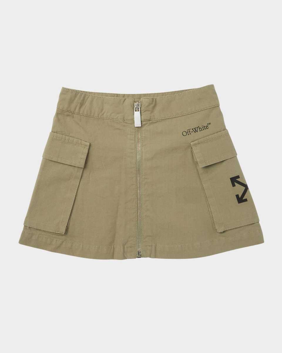 Girl's Bookish Cargo Skirt, Size 4-12